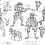 Gnome Chasseurs Alpins