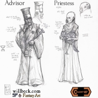 Colony 87 Advisor and Priestess