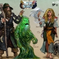 Sunken World Sea Druid and Druidess