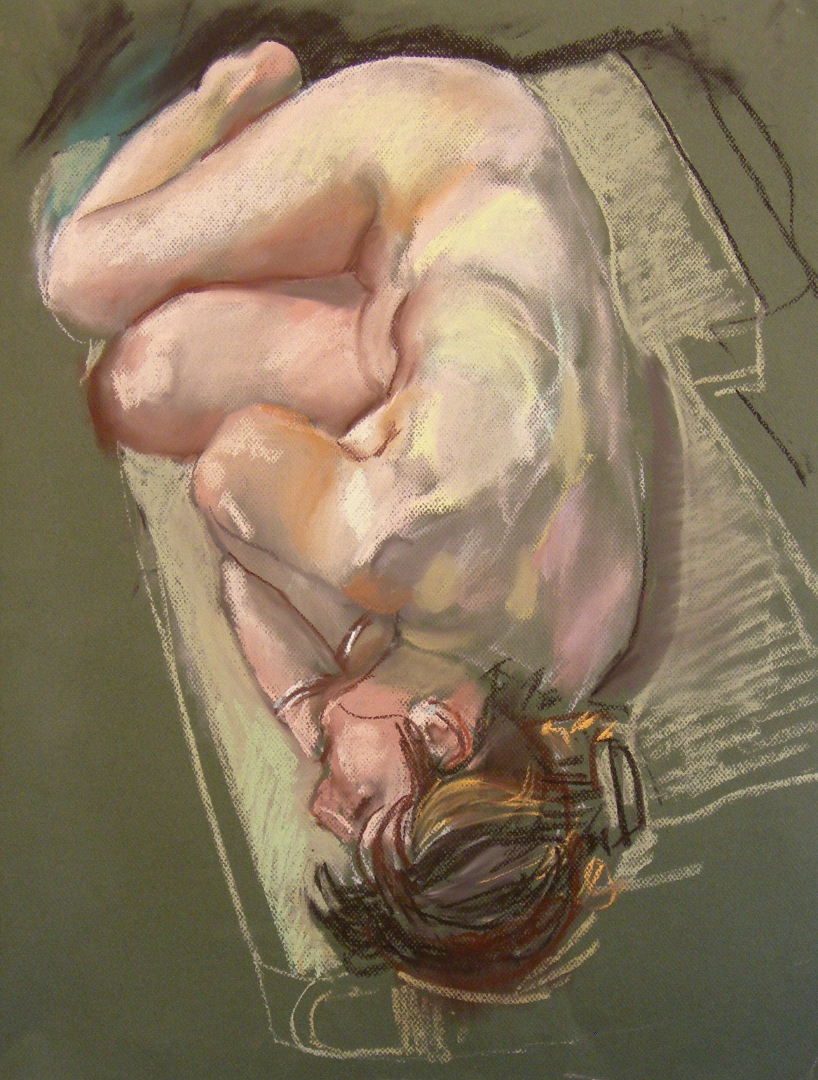 2009 pastel life drawing