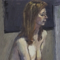 2005 oils on cartridge paper life painting