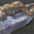 2005 oils on paper life painting