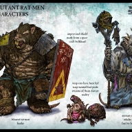 Space Ratmen Characters 01