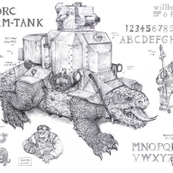 Orc Wyrm-tank