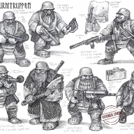Panzerfäuste Dwarf Sturmtruppen