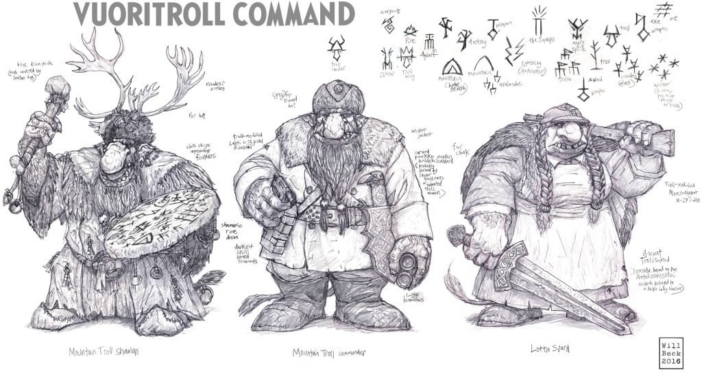 Mountrain Troll (Vuoritroll) Command