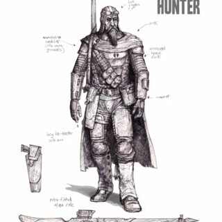 Colony 87 - Bounty Hunter 01 (human) Colony 87 - Bounty Hunter 01 (human)