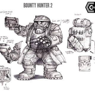 Colony 87 Bounty Hunter 02 - (high-grav worlder) low re Colony 87 Bounty Hunter 02 - (high-grav worlder)