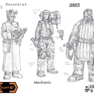 Colony 87 Recordist, Engineer and Junker Colony 87 Recordist, Engineer and Junker
