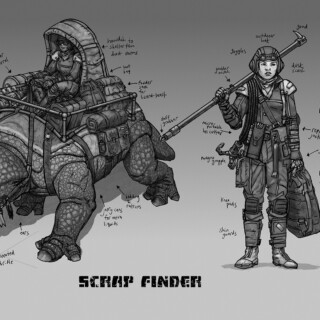 Colony 87 Scrap Finder and Scaley Beast Colony 87 Scrap Finder and Scaley Beast