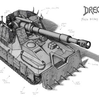 Dregs Mobile Artillery Tank Dregs Mobile Artillery Tank