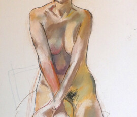 Gabriella-life-drawing-in-pastels-on-cartridge-paper-09-09-2022