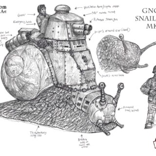 Gnome Snail Tank Gnome Snail Tank