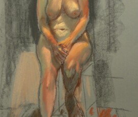 Life Drawing in Pastels 2012