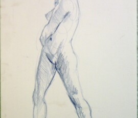 life drawing in coloured pencil - 'Rosie' 09-03-17-02 life drawing in coloured pencil - 'Rosie' 09-03-17-02