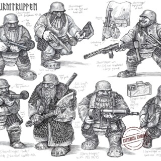 Panzerfäuste Dwarf Sturmtruppen Panzerfäuste Dwarf Sturmtruppen