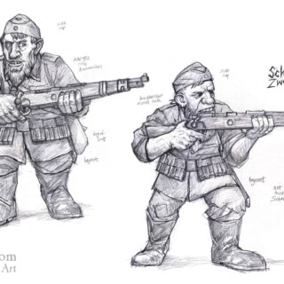 Panzerfäuste Furzkopf and Zwerg Panzerfäuste Furzkopf and Zwerg
