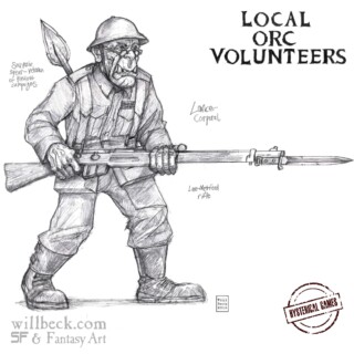 Panzerfäuste Local Orc Volunteers Lance-Corporal Panzerfäuste Local Orc Volunteers Lance-Corporal
