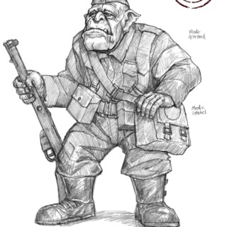 Panzerfäuste Local Orc Volunteers Private (Venerable medic) Panzerfäuste Local Orc Volunteers Private (Venerable medic)