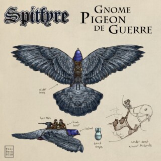 Panzerfäuste Spitfyre Gnome Pigeon de Guerre Panzerfäuste Spitfyre Gnome Pigeon de Guerre