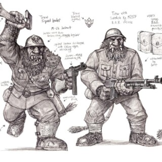Panzerfauste Trow Infantry