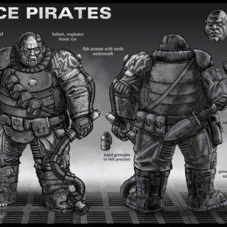 Space Pirates - Bo'sun concept Space Pirates - Bo'sun concept