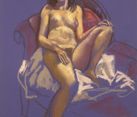 life drawing in pastels - 'Ally' 11-08-2016 life drawing in pastels - 'Ally' 11-08-2016