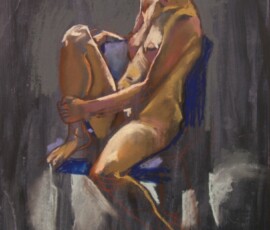 life drawing in pastels on prepared paper - 'Rosie' 02-02-17 life drawing in pastels on prepared paper - 'Rosie' 02-02-17